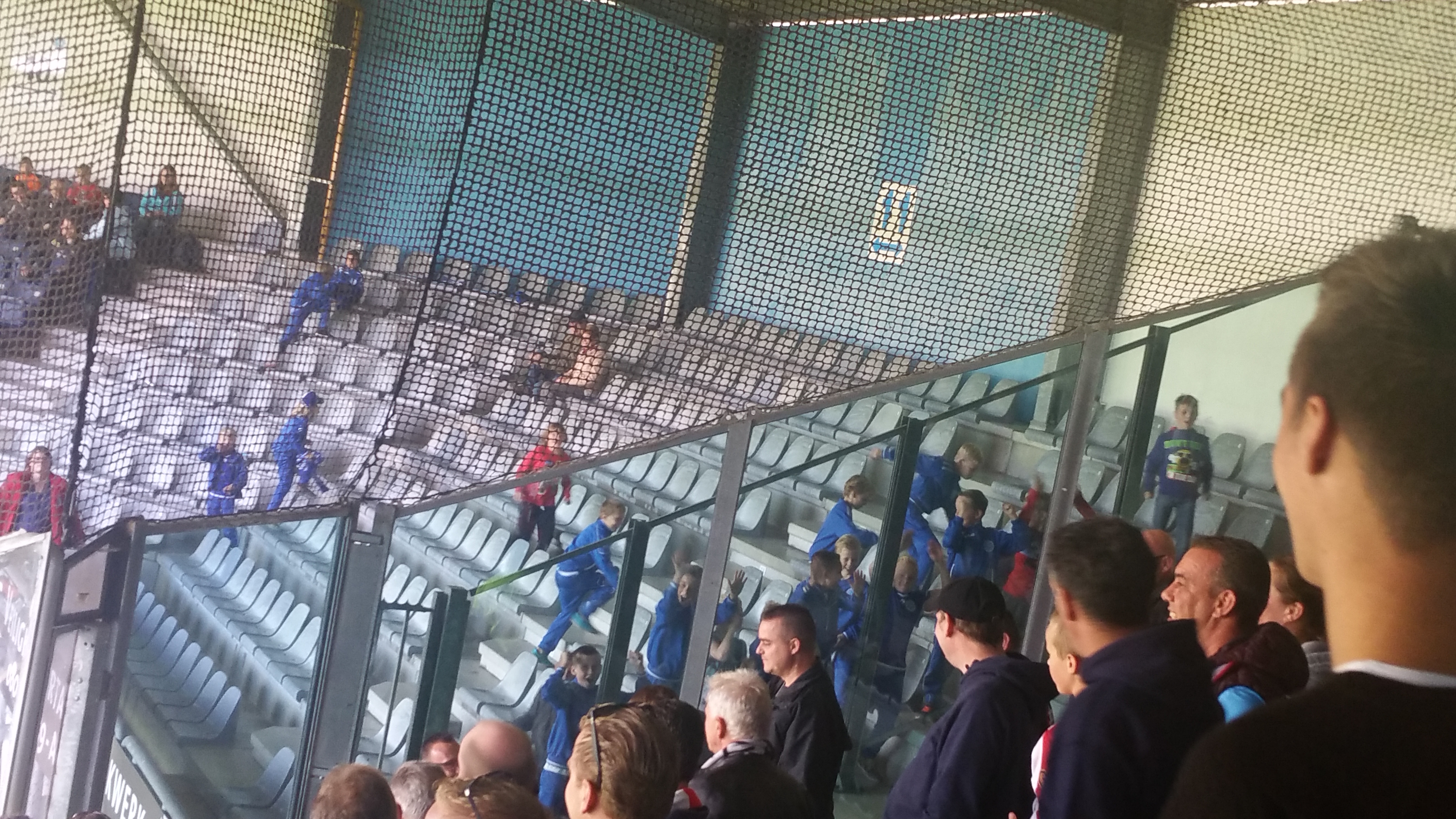 De toplads van De Graafschap wilden de confrontatie aan gaan.